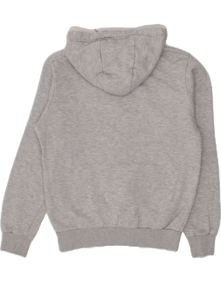 MCKENZIE Mens Graphic Hoodie Jumper Medium Grey Cotton Vintage Mckenzie and Second-Hand Mckenzie from Messina Hembry 