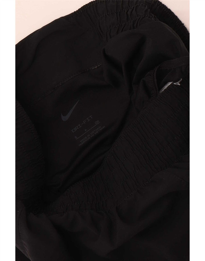 Nike Graphic Sports Shorts til kvinder UK 10 Small Black Polyester
