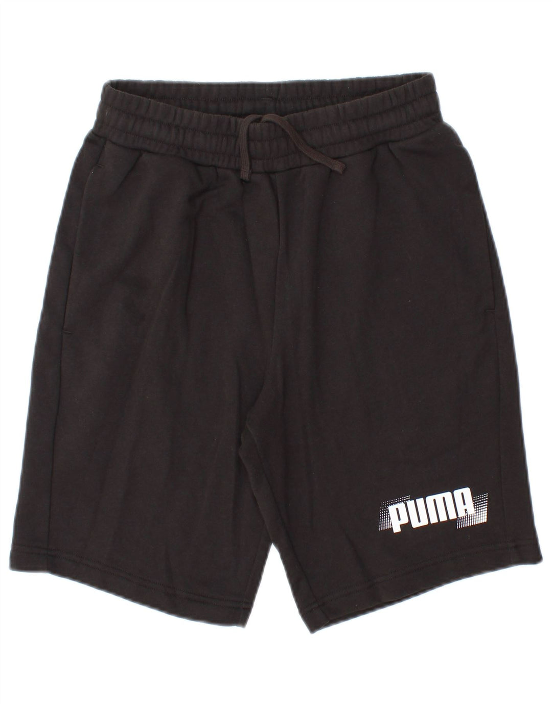 Puma Herre grafiske sportsshorts Små sorte bomuld