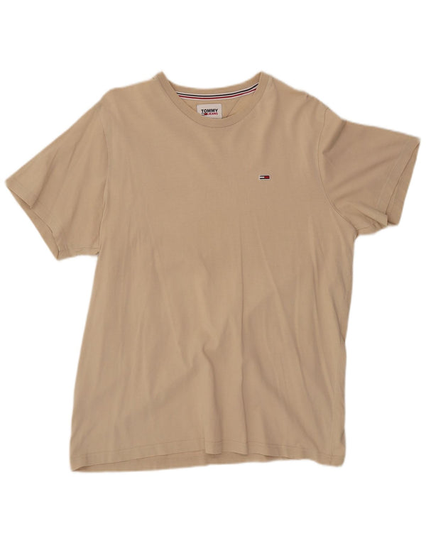 TOMMY HILFIGER Herre T-Shirt Top XL Beige