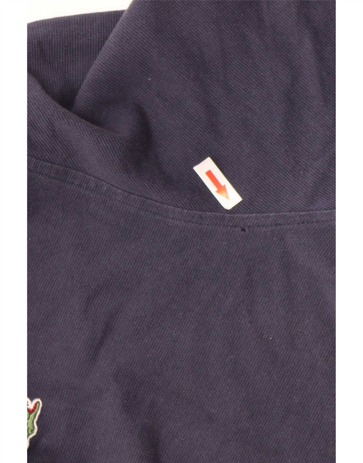 Lacoste herre poloskjorte str. 7 XL marineblå bomuld