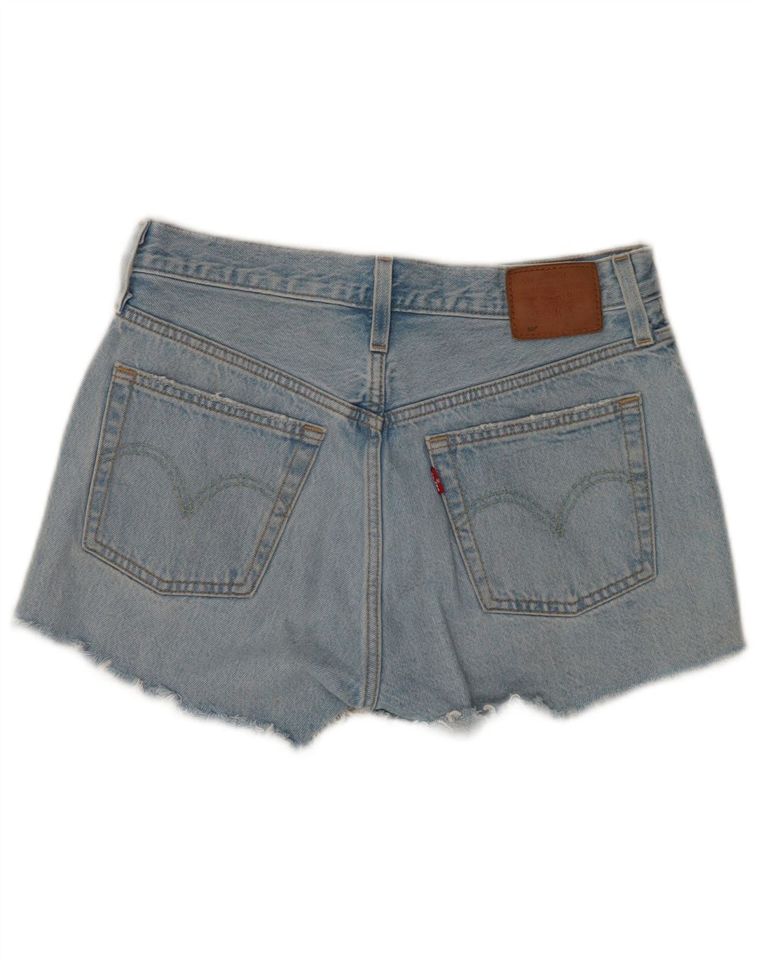 Levi's denimshorts til kvinder W27 Små blå bomuld