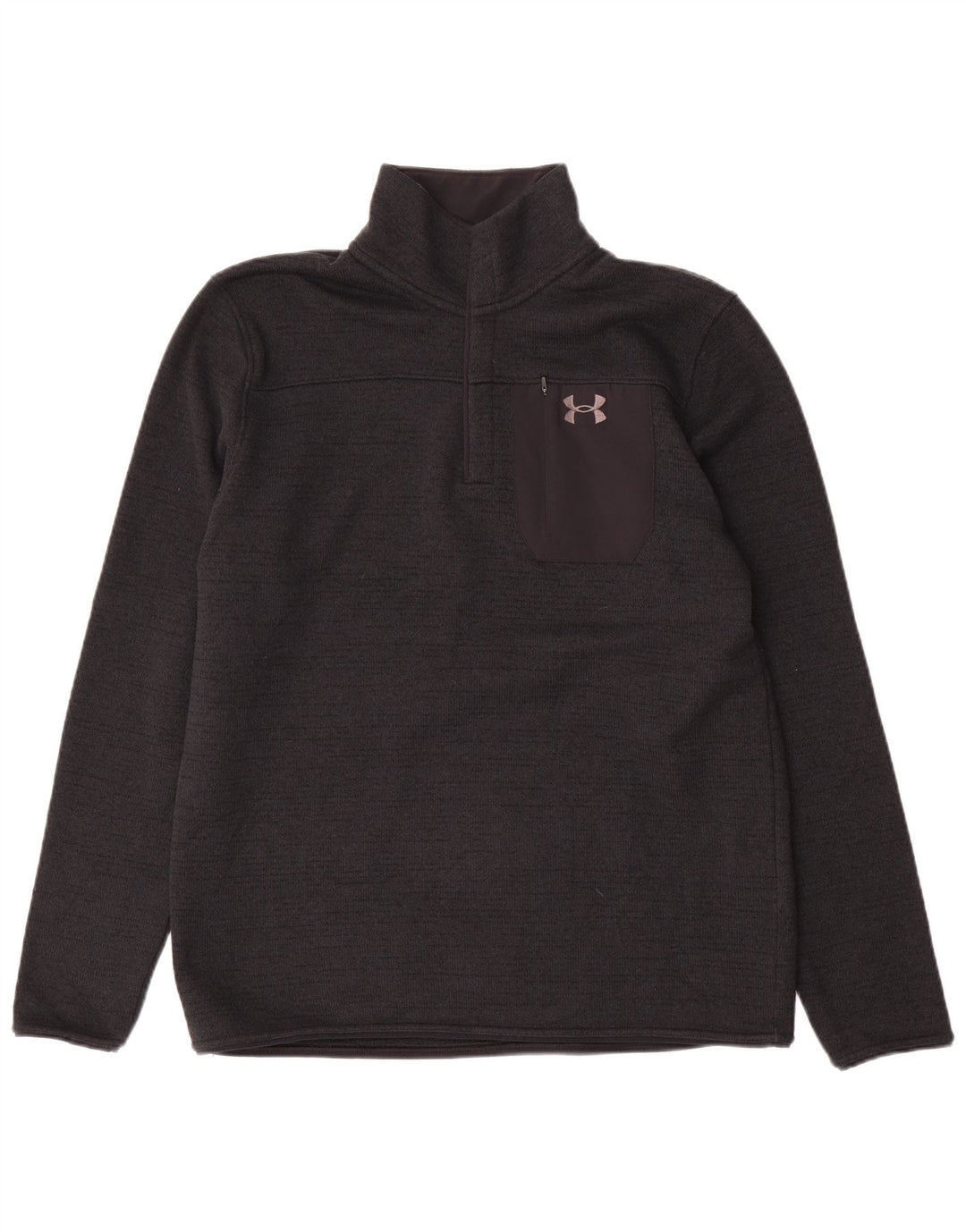 UNDER ARMOUR Herre sweatshirt Jumper Large Grå Polyester