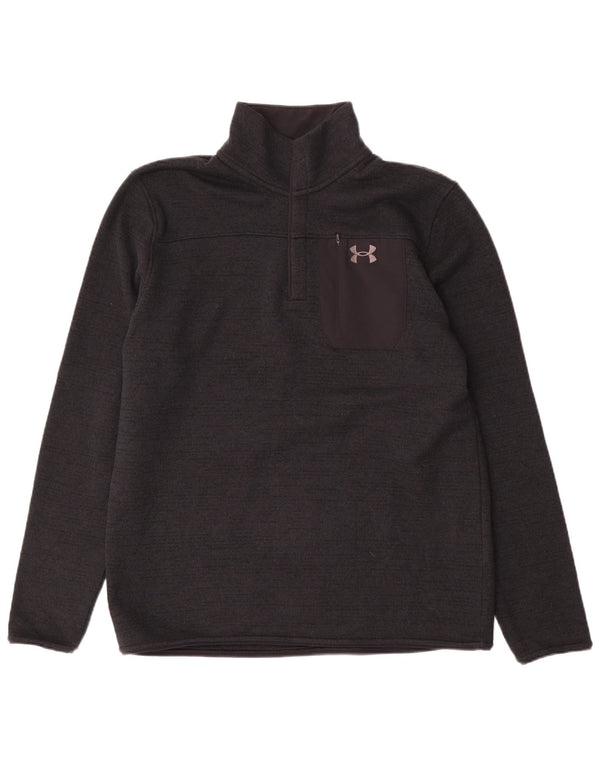 UNDER ARMOUR Herre sweatshirt Jumper Large Grå Polyester