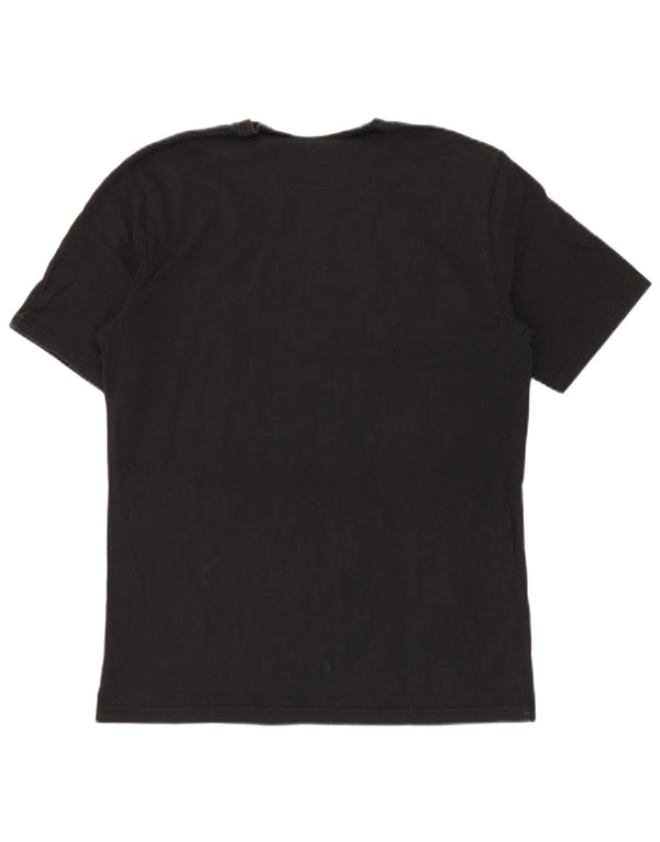 Converse Herre grafisk T-shirt Top Medium Sort Bomuld