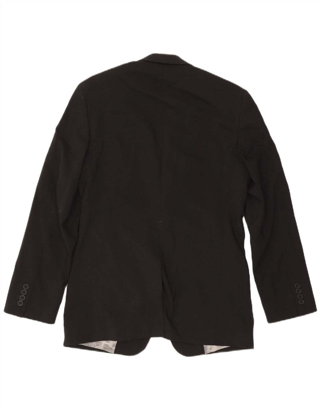 Ted Baker Herre 2-knaps blazerjakke UK 38 Medium Sort Uld