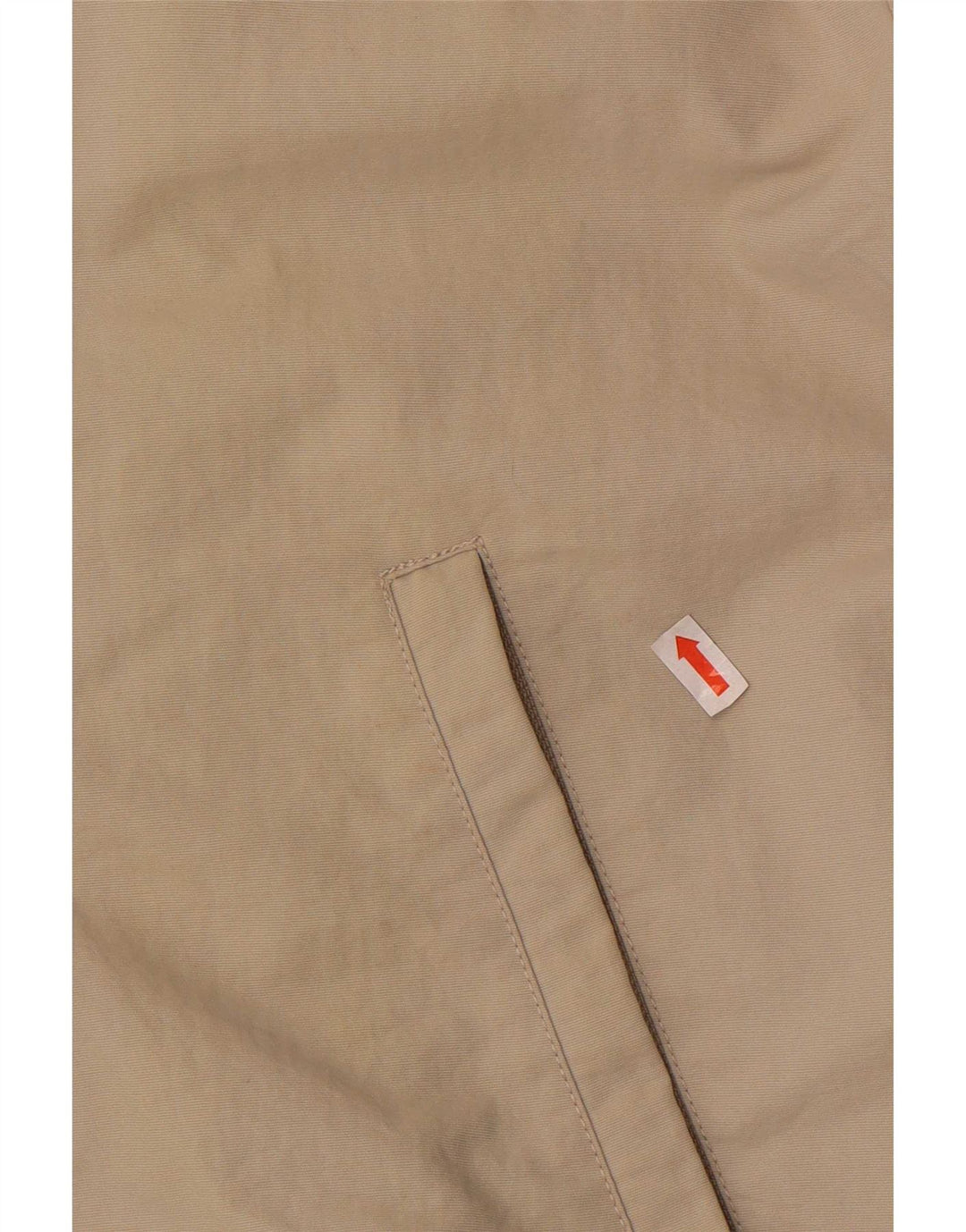 Woolrich Herre Bomber Jacket UK 38 Medium Beige Nylon