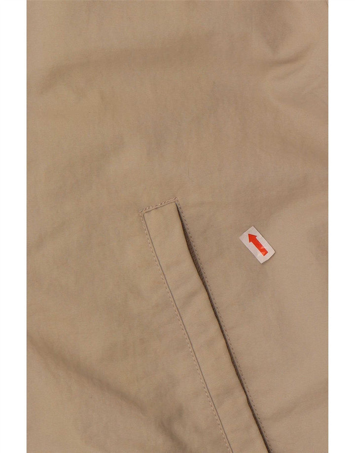 Woolrich Herre Bomber Jacket UK 38 Medium Beige Nylon