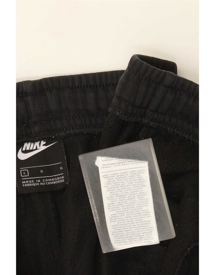 Nike træningsdragt bukser til mænd, joggers, store sorte bomuld