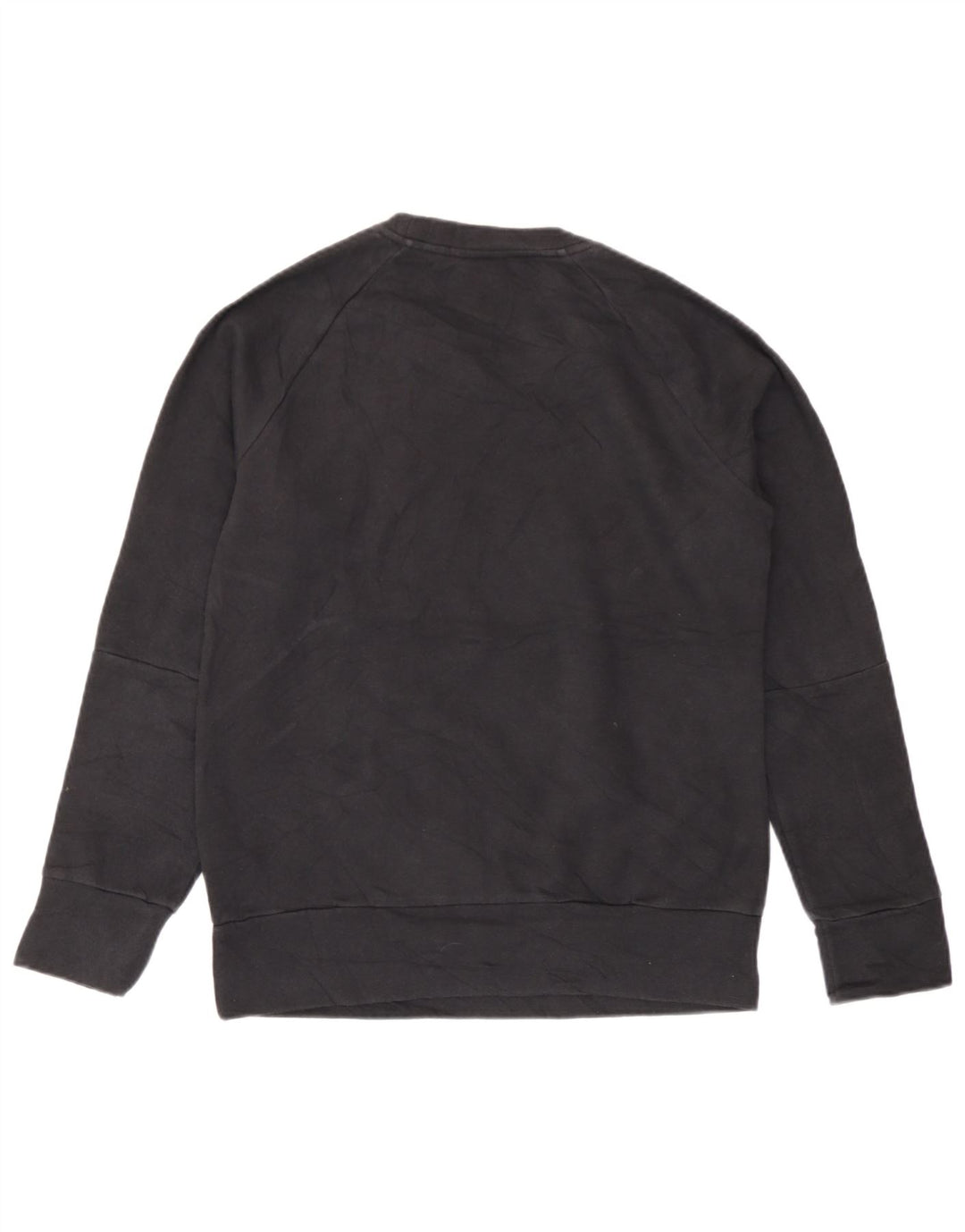Adidas Dame Sweatshirt Jumper UK 8/10 Small Black Bomuld