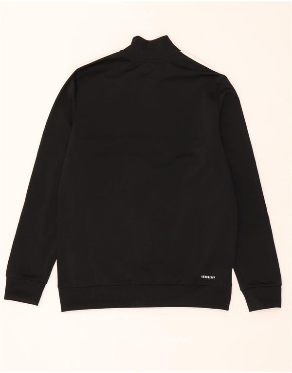 Adidas Boys Aeroready Tracksuit Topjakke 13-14 år Sort Colourblock