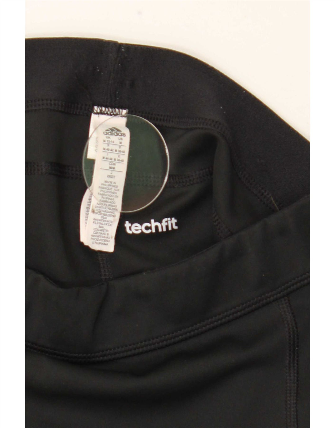 Adidas Womens Climalite Leggings UK 12/14 Medium Black Polyester