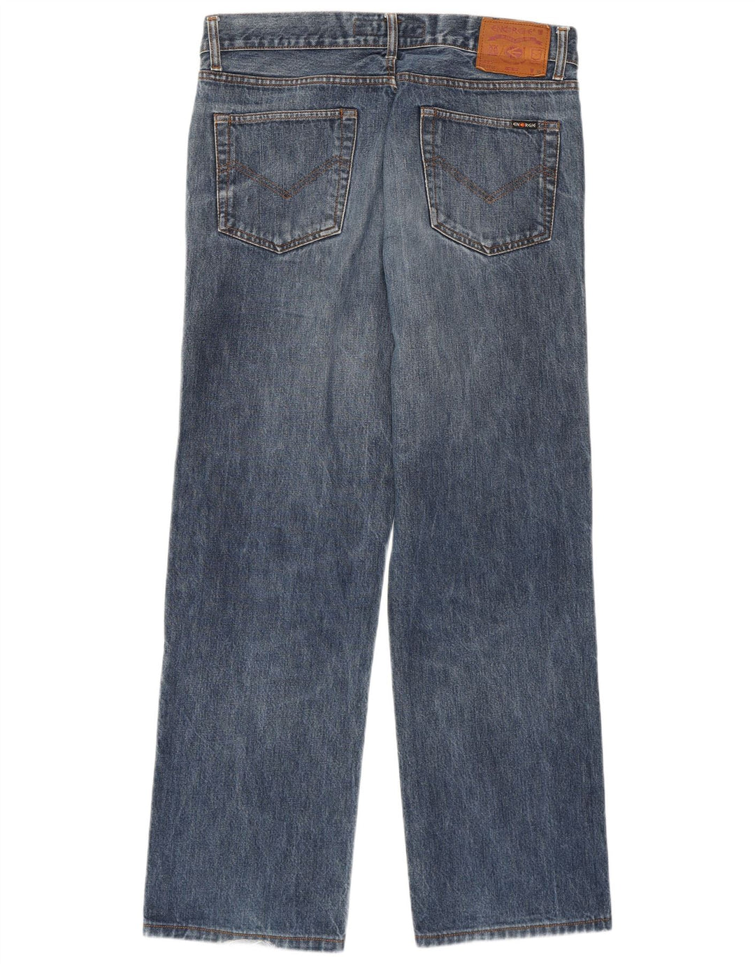 Energie Straight Jeans til mænd W36 L31 blå bomuld