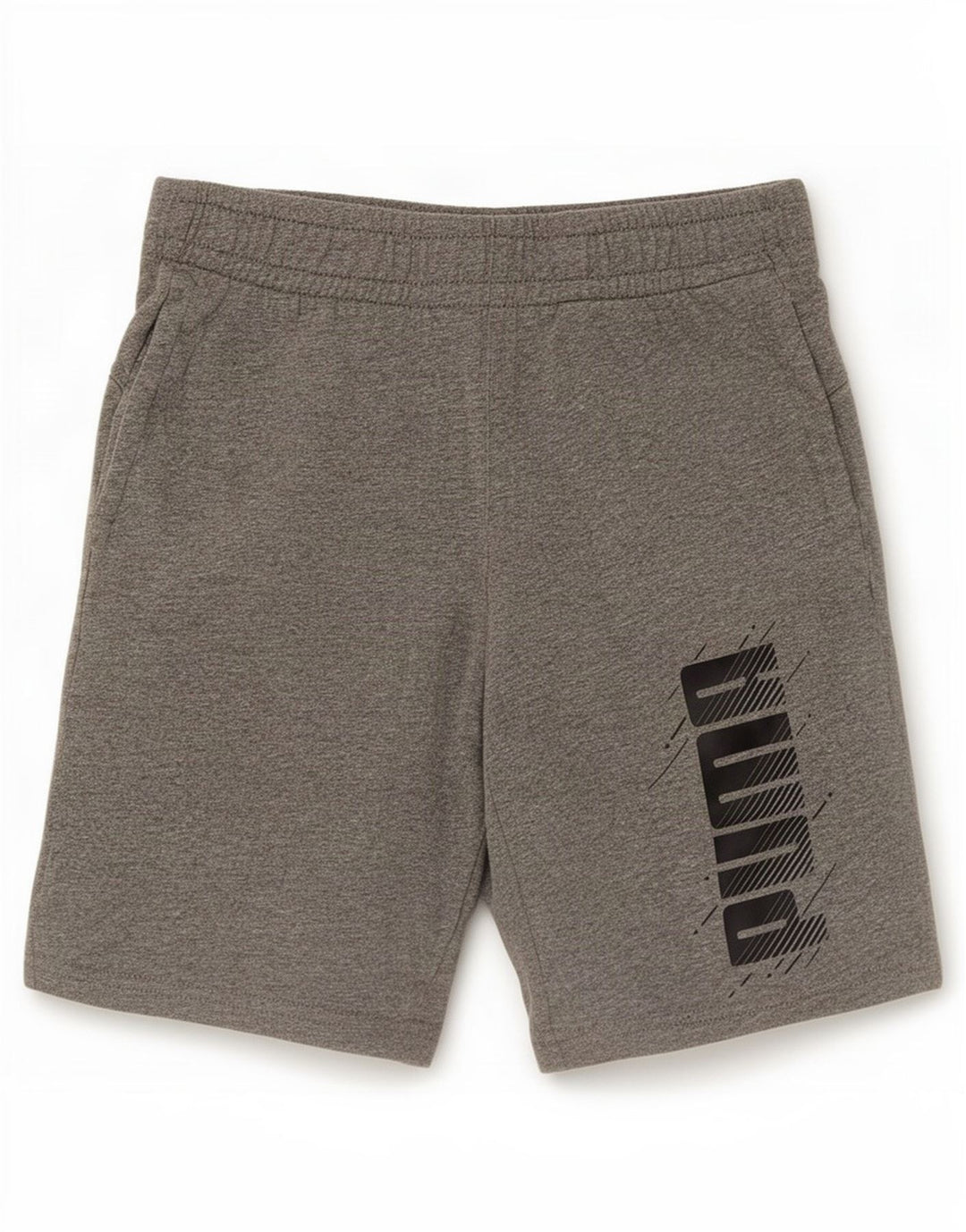 Puma drenge grafiske sportsshorts 9-10 år grå bomuld