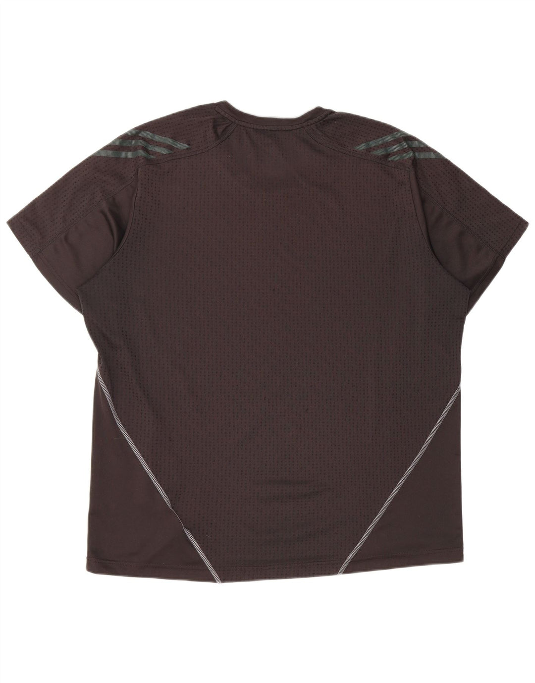 ADIDAS Herre T-Shirt Top XL Sort Polyester