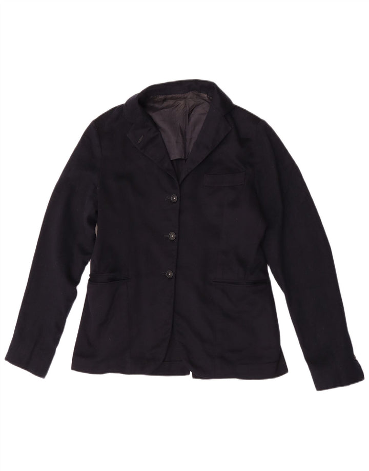 Sartoria Giuseppe Postiglione Dame Blazer Jacket UK 12 Medium Navy Blue