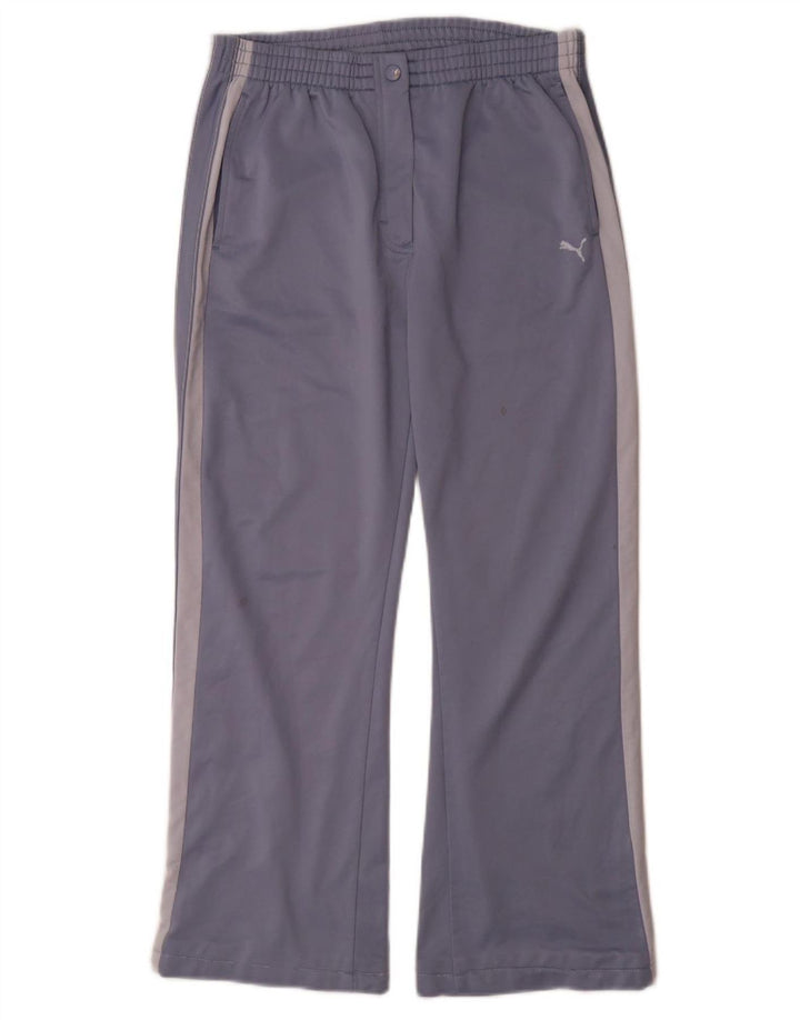 PUMA Womens Tracksuit Trousers UK 12 Medium Blue