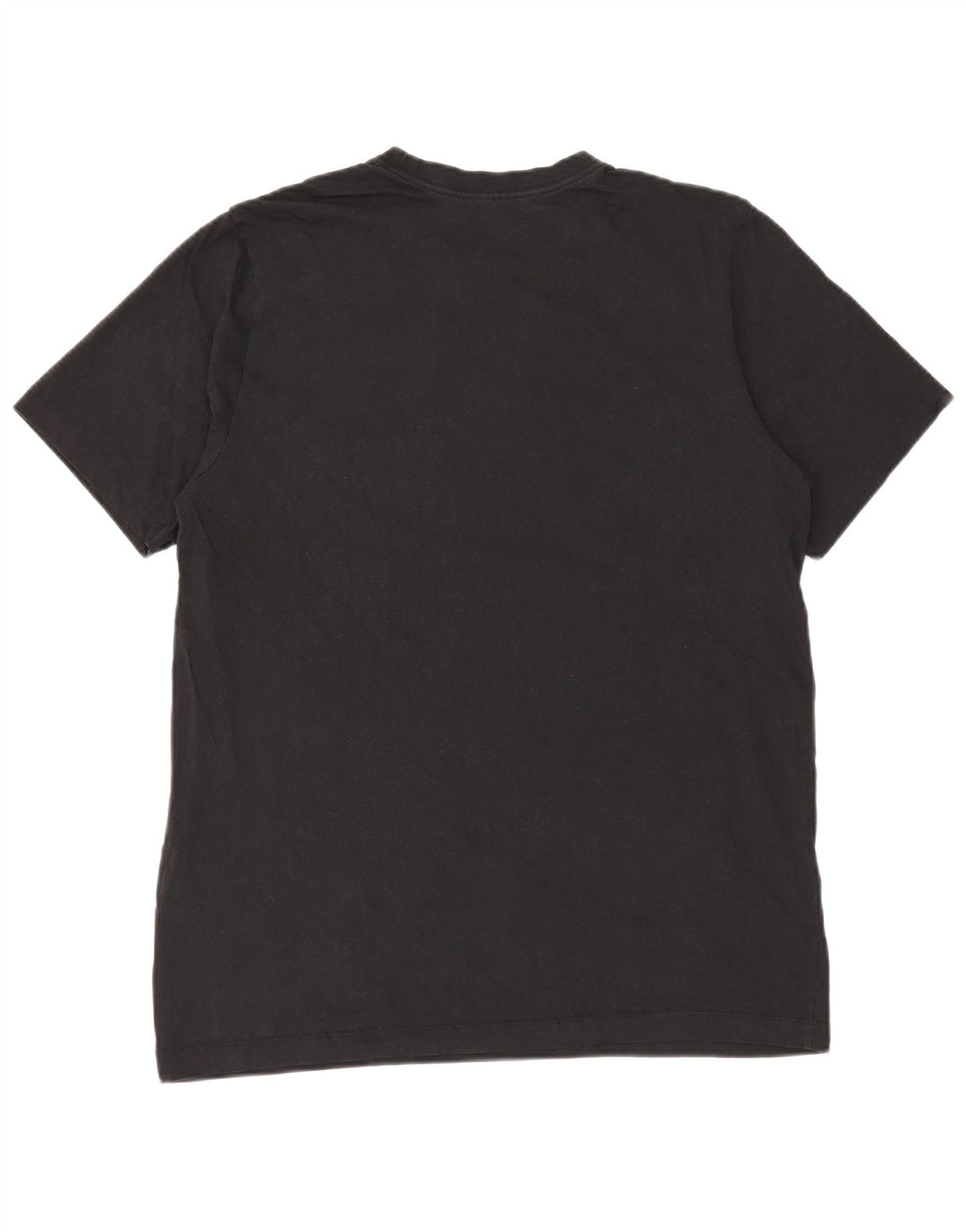 NIKE Grafisk T-shirt top til mænd Stor sort bomuld