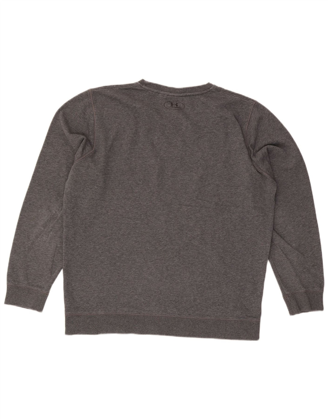 Under Armour Herre Cold Gear Sweatshirt Jumper Large Grå Flecked