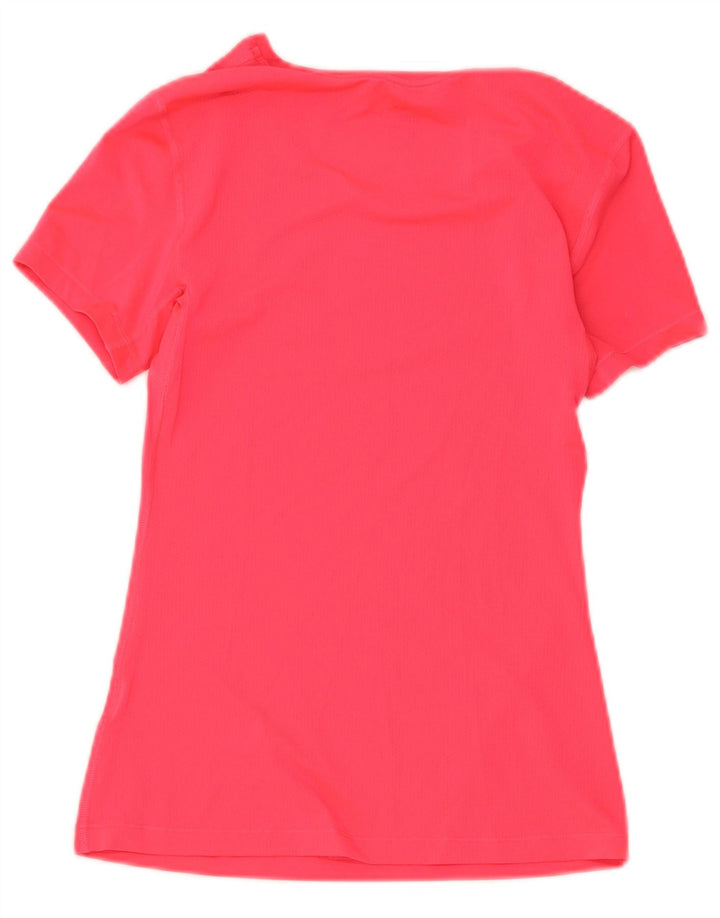 Nike Dame Dri Fit T-Shirt Top UK 8 Lille Pink