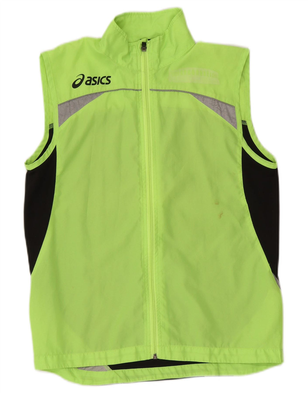 Asics Herre Ærmeløs træningsdragt Topjakke Lille Grøn Colourblock