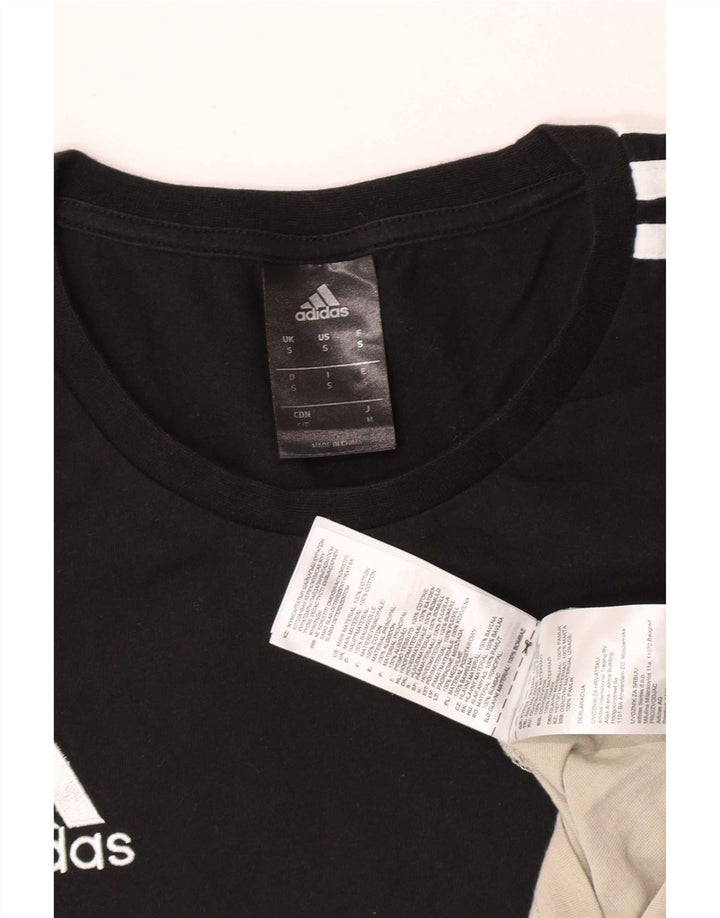 Adidas Juventus grafisk T-shirt top til mænd, lille flerfarvet farveblok