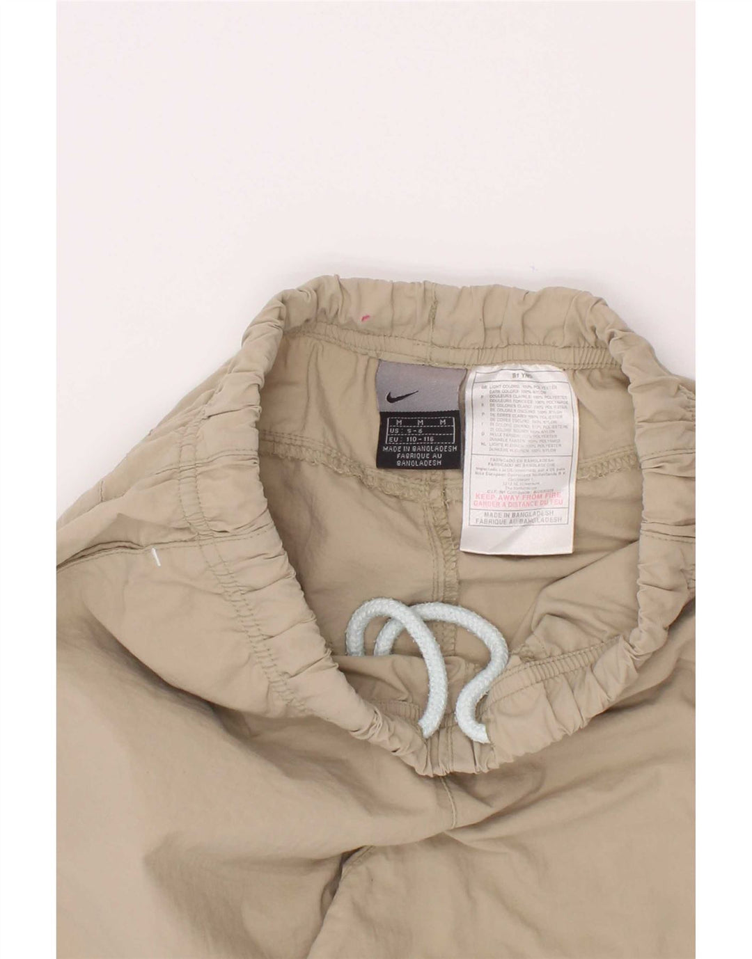 Nike Træningsdragtsbukser til drenge 5-6 år Medium Beige Polyester