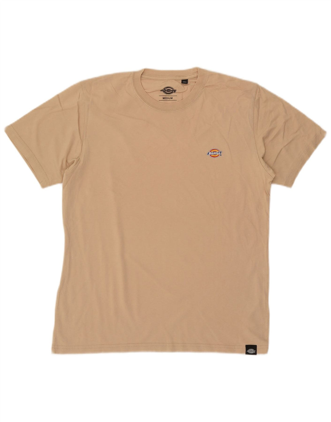 Dickies Herre T-Shirt Top Medium Beige Bomuld