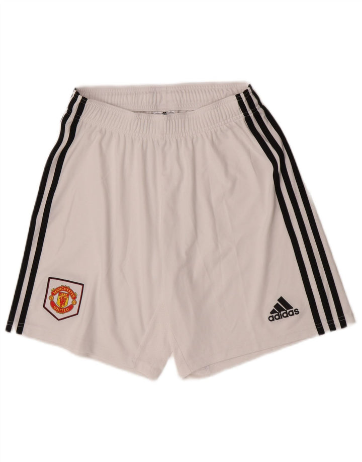 Adidas Herre Manchester United Sportsshorts Medium White Polyester