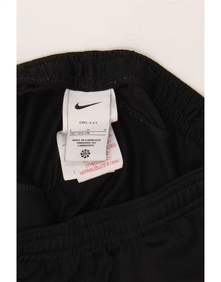 Nike Boys Dri Fit træningsdragt bukser 12-13 år Stor sort polyester