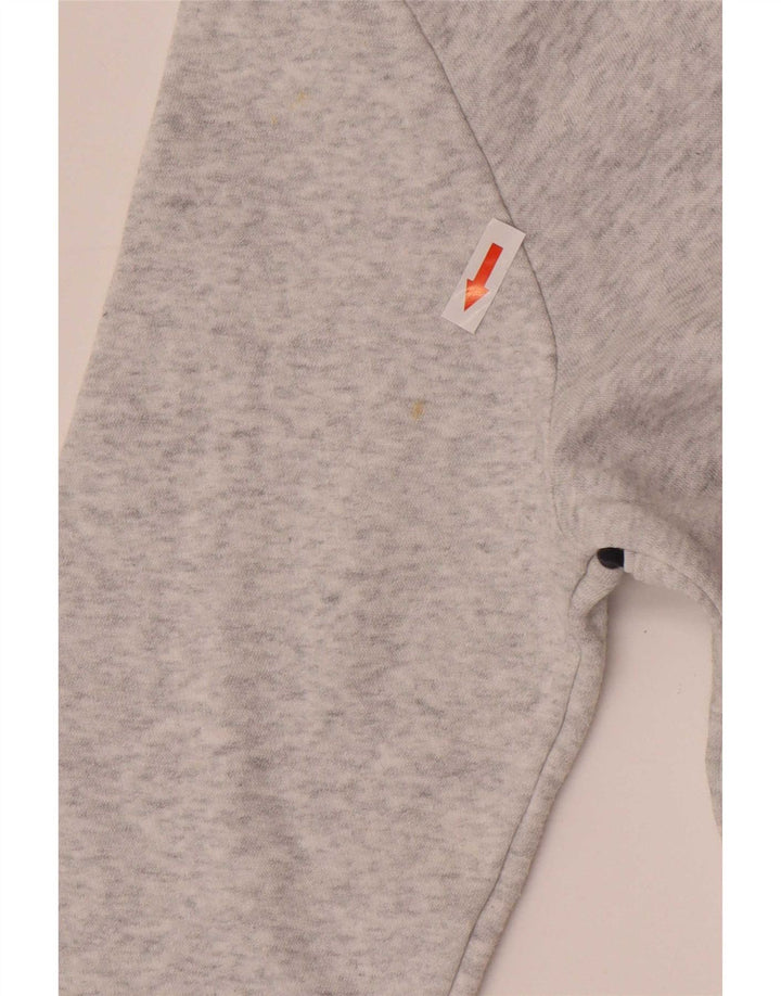 Adidas Graphic Sweatshirt Jumper UK 10 Small Grey Colourblock