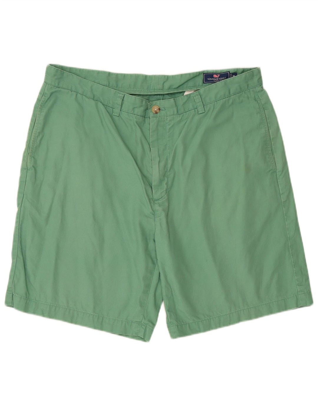 VINEYARD VINES Herre Chino Shorts W38 XL Grøn Bomuld
