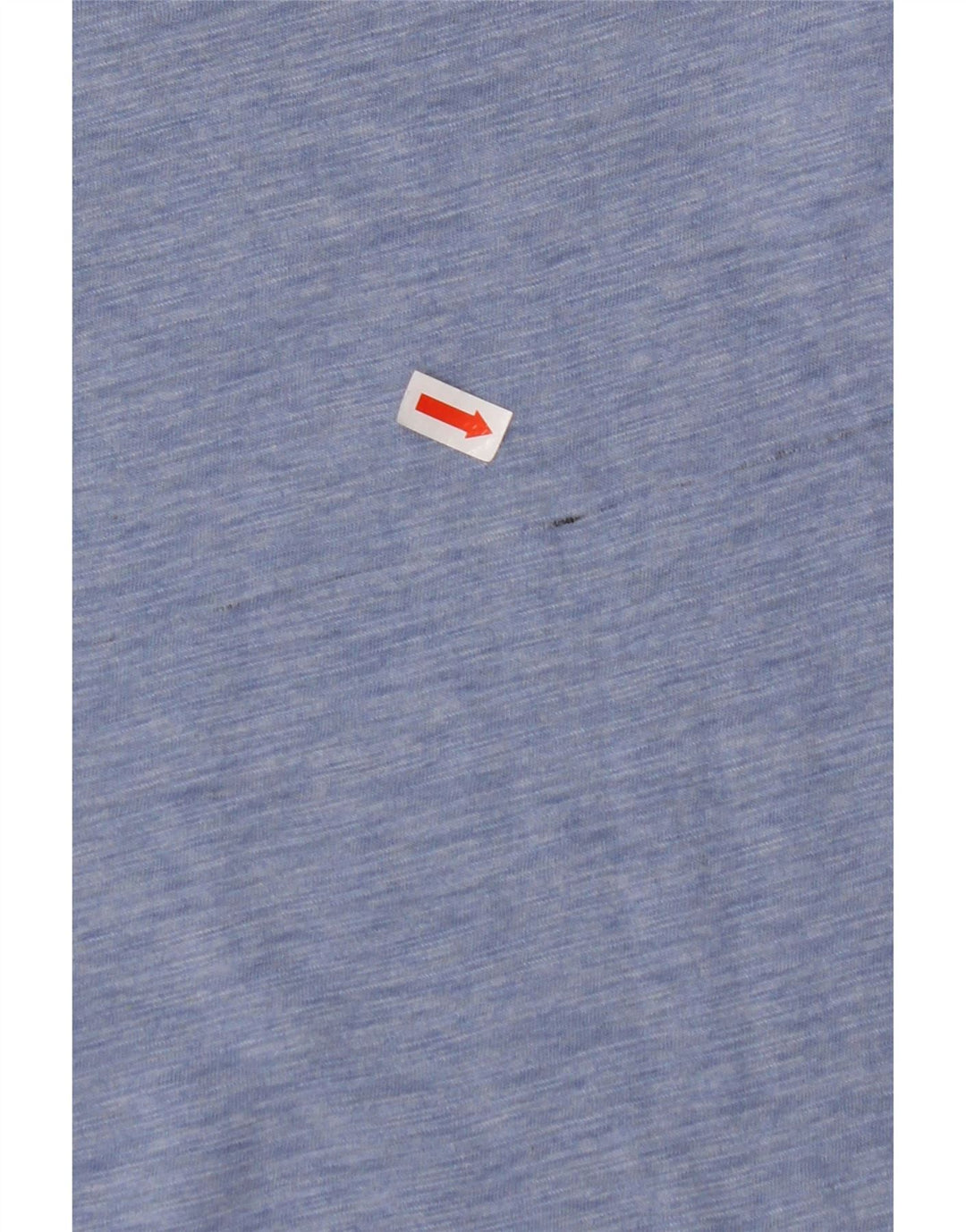 TOMMY HILFIGER T-shirt top til drenge 13-14 år med blå flækket bomuld