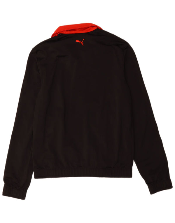 Puma Herre grafisk træningsdragt Topjakke Medium Sort Polyester