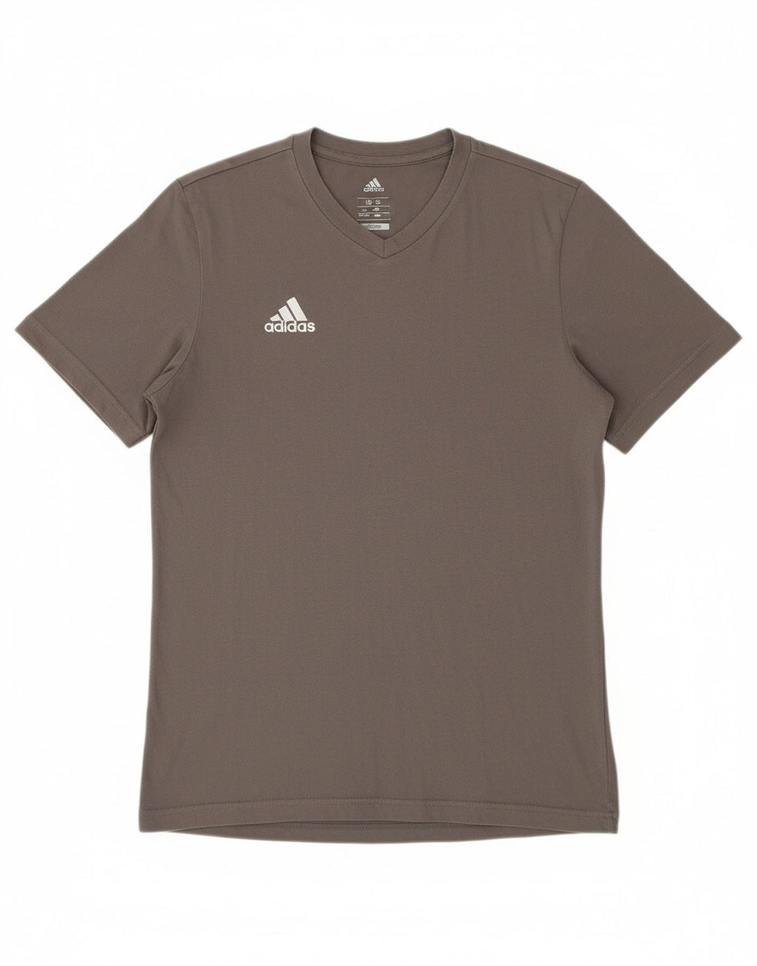 ADIDAS Mens T-Shirt Top Medium Grey Cotton