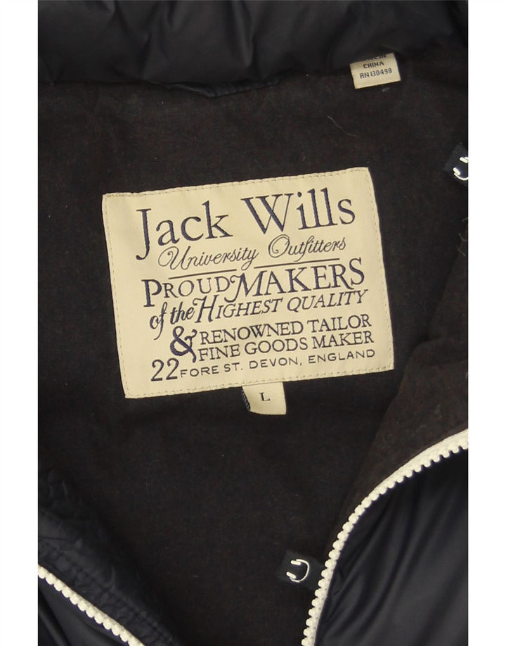 Jack Wills Herre Polstret Gilet UK 40 Large Navy Blue