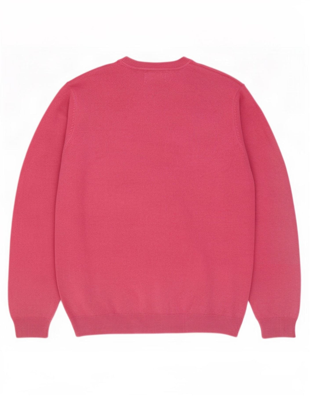 Marks & Spencer Herre Blue Harbor V-hals sweater Stor Pink Linen