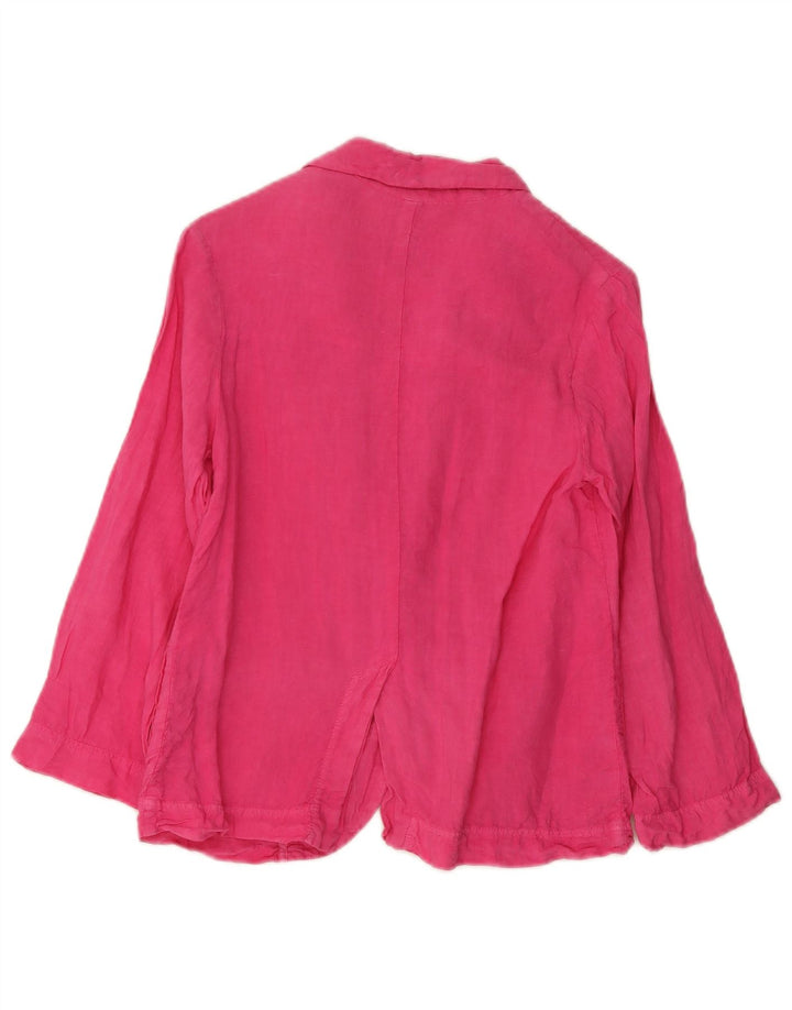 Zara Girls 2-knaps blazerjakke 9-10 år Pink Linen