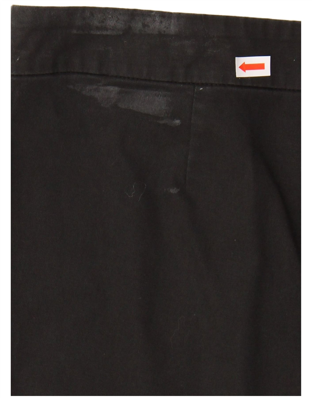 VERSACE Womens Straight Capri Trousers IT 46 Large W30 L20 Black
