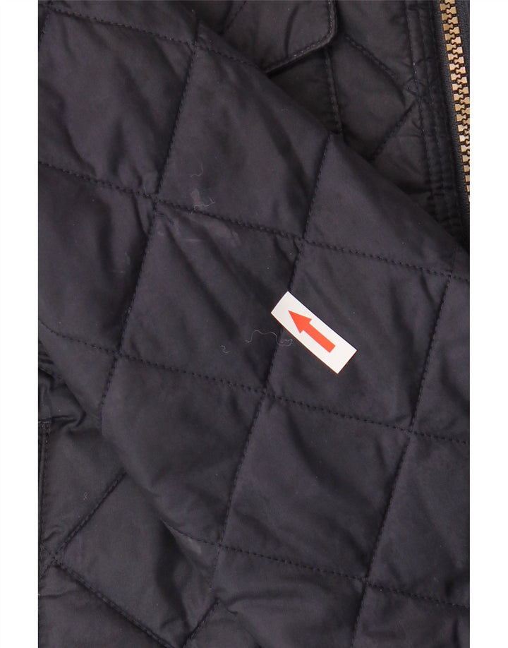 Barbour Herre quiltet jakke UK 36 Lille marineblå polyamid
