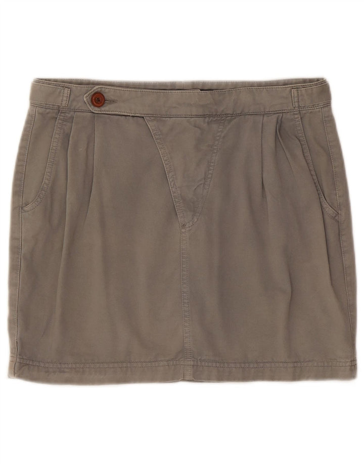 Zara Dame Trafaluc Pegged Mini Nederdel EU 42 Large W32 Grå