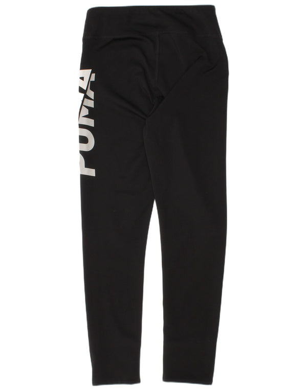 Puma piger grafiske leggings 9-10 år sort polyester