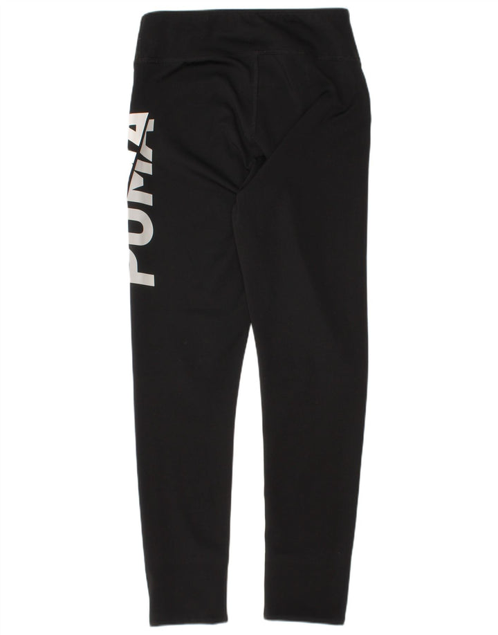 Puma piger grafiske leggings 9-10 år sort polyester