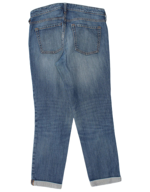 Gap Womens Boyfriend Slim Jeans UK 10 Small W32 L27 Blue Cotton