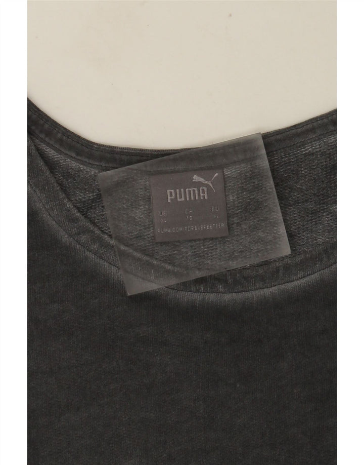 Puma Herre T-Shirt Top XL Grå Flecked