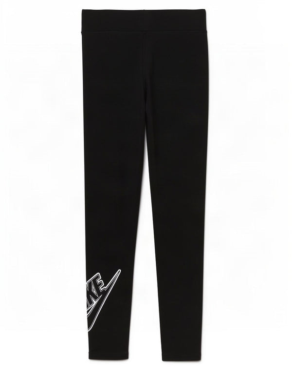 Nike piger grafiske leggings 12-13 år stor sort bomuld