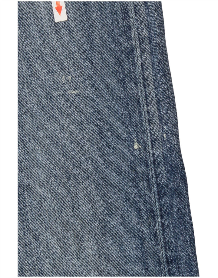 Levi's Herre 501 Straight Jeans W33 L36 Blå