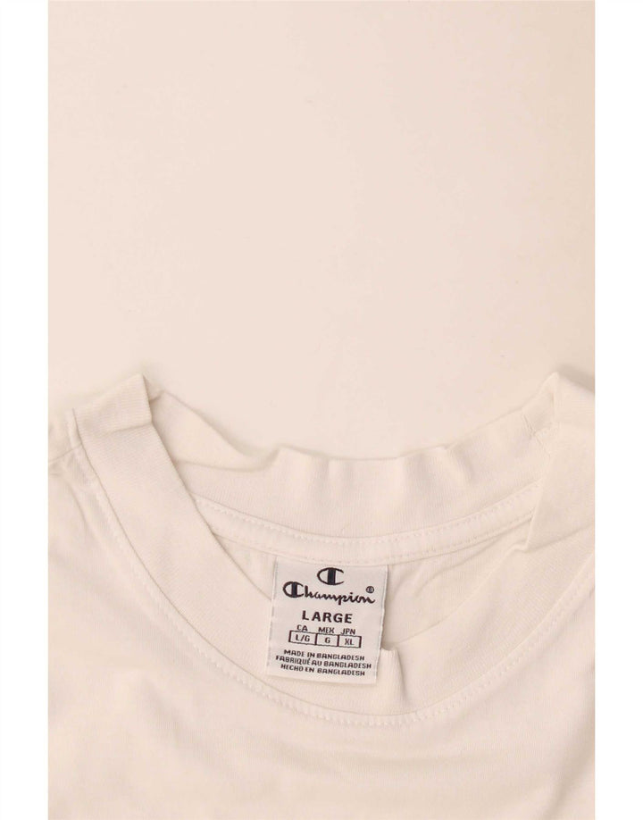 Champion Kvinder Grafisk Vest Top UK 14 Large White