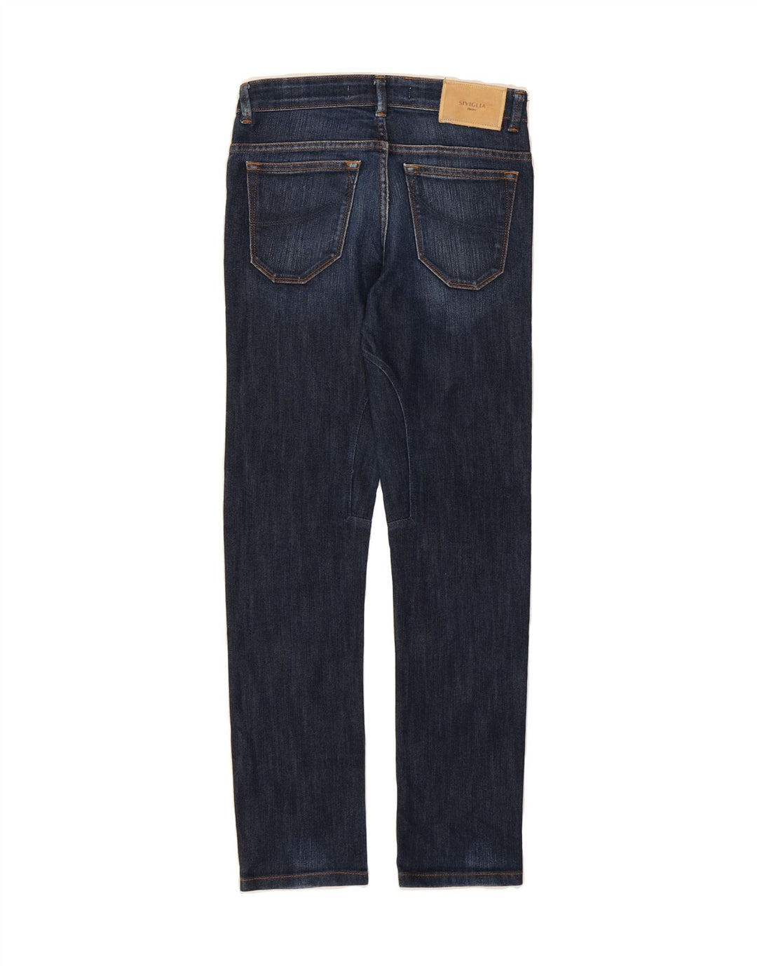 SIVIGLIA Womens Slim Jeans W27 L28 Navy Blue Cotton Vintage SIVIGLIA and Second-Hand SIVIGLIA from Messina Hembry 