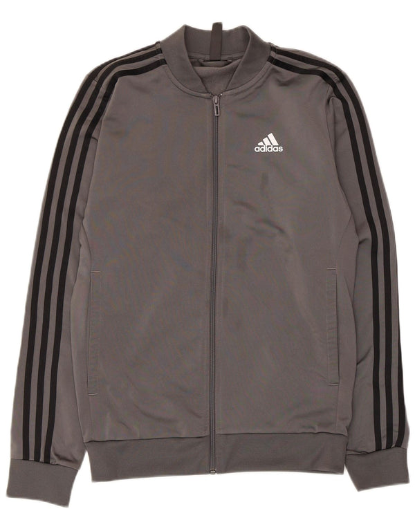 Adidas Træningsdragt til mænd Topjakke XS Grå Polyester